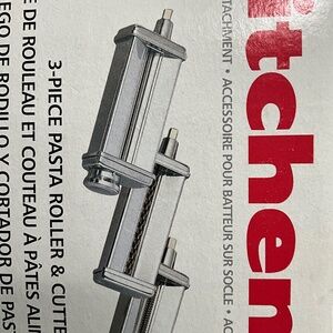 KitchenAid 3 piece pasta roller&cutter set